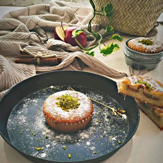 کپسول کاپ کیک و شابلون مدل پای سیب بسته 100 عددی 102066739
